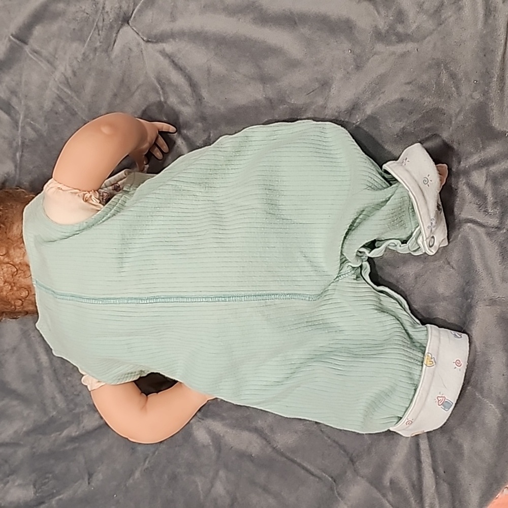 F Baby B’gosh overalls 0-3mo. Cute, teddy bear, soft, adorable, unisex - Picture 6 of 6